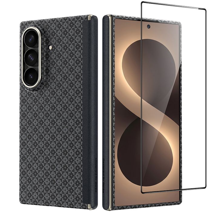 Obal + Sklo Benks Magnetic Armor Grid Air Grand Combo Samsung Galaxy Z Fold8 Ultra 5G F976 čierny