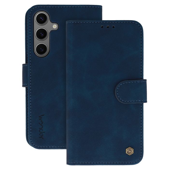 Obal Wonder Fancy Book Xiaomi Redmi Note 13 4G modrý