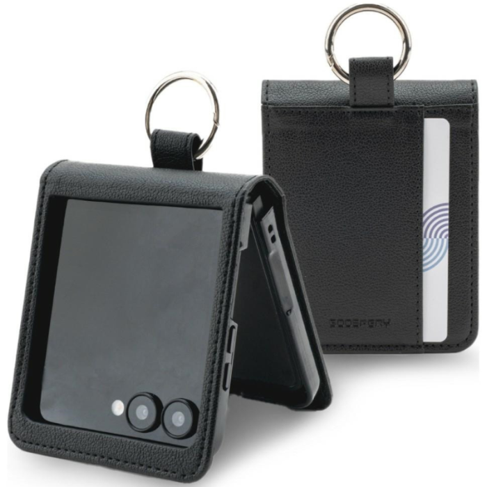 Obal Mercury Book Diary Samsung Galaxy Z Flip8 5G F776 čierny