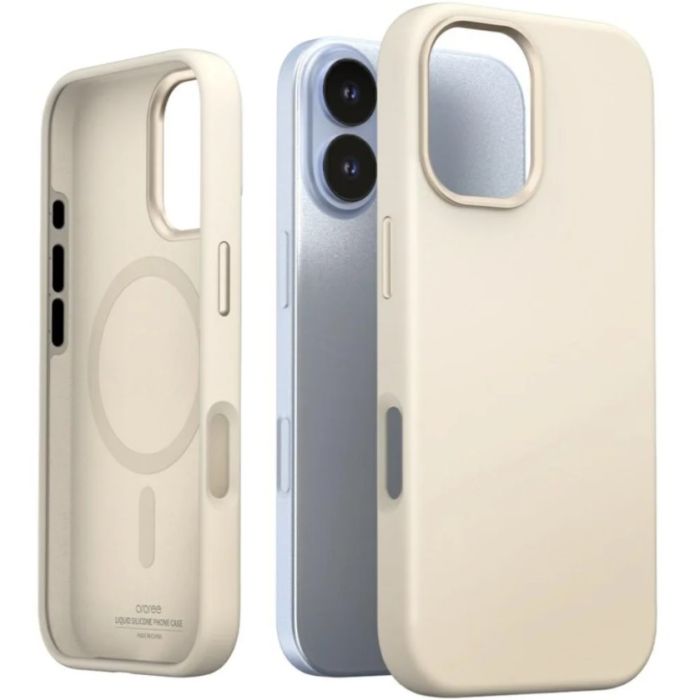 Obal Araree Typo Skin M MagSafe Apple iPhone 17 béžový