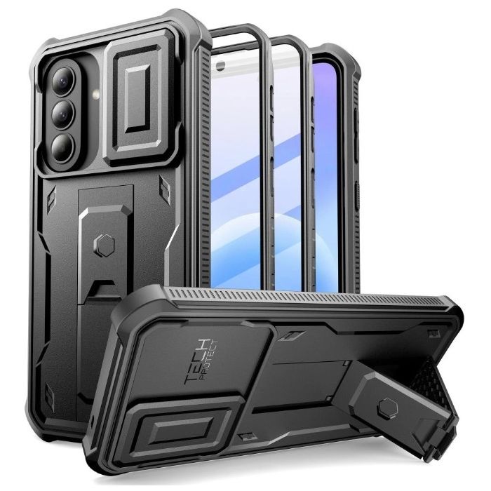 Obal Tech-Protect Kevlar Cam+ Samsung Galaxy A17 4G A175/A17 5G A176 čierny