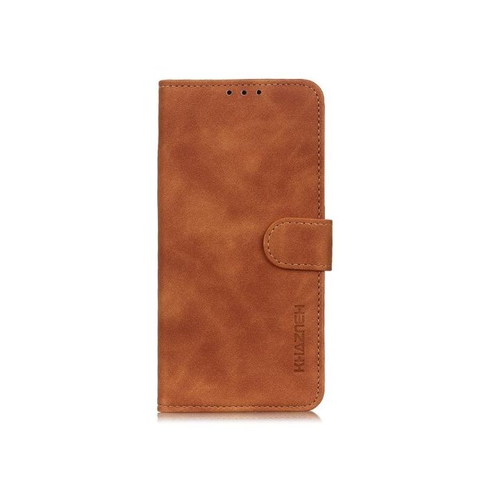 Obal Texture Retro Book Xiaomi Redmi 17 4G/5G hnedý
