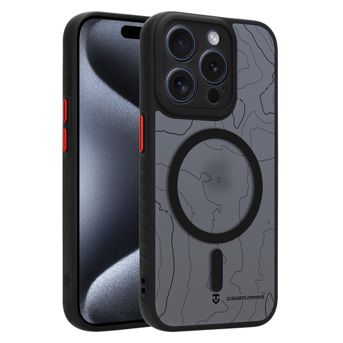 Obal Tactical MagForce Warthog Apple iPhone 15 Pro Asphalt