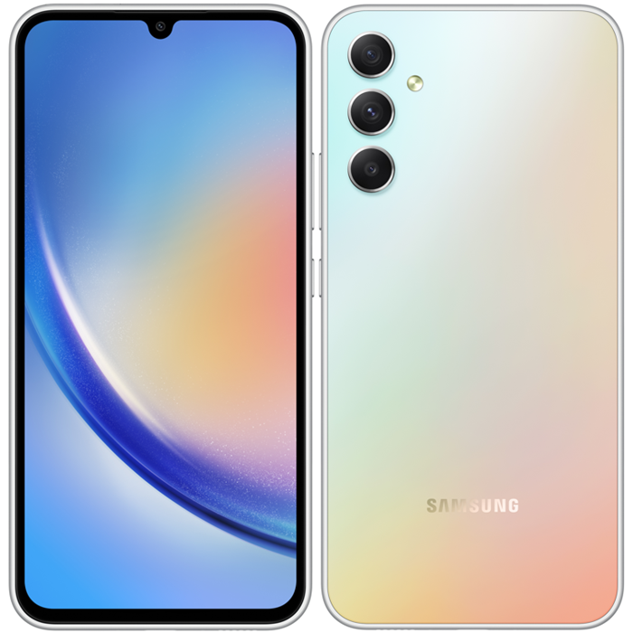 Samsung Galaxy A34 5G A346B 6GB/128GB Silver Nový z výkupu