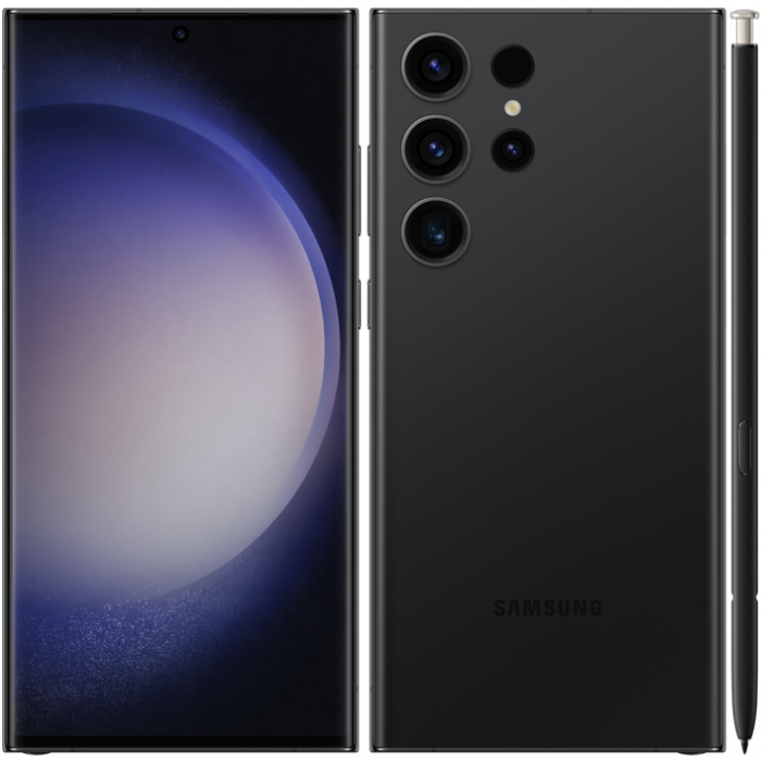 Používaný Samsung Galaxy S23 Ultra S918B 8GB/256GB Phantom Black Trieda B