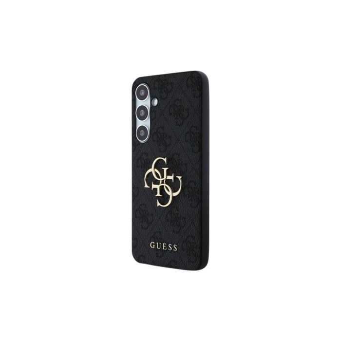 Guess PU 4G Metal Logo Samsung Galaxy S24 FE 5G S721 GUHCS24FE4GMGGR Grey