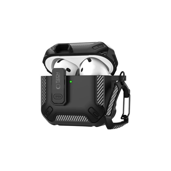 Tech-Protect Carbonox Apple AirPods 4 Black