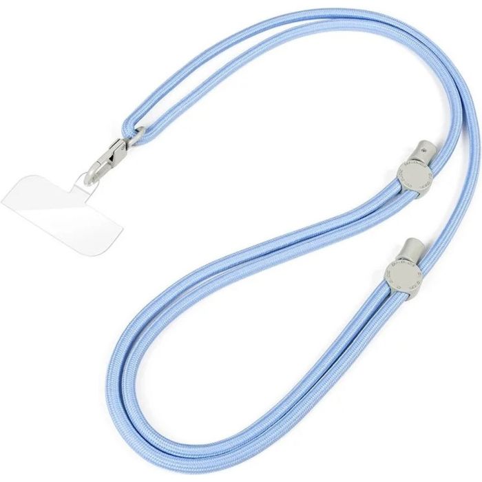 DUX DUCIS Plaz - cross-body phone strap - light blue