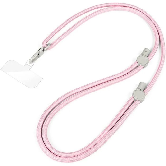 DUX DUCIS Plaz - cross-body phone strap - light pink