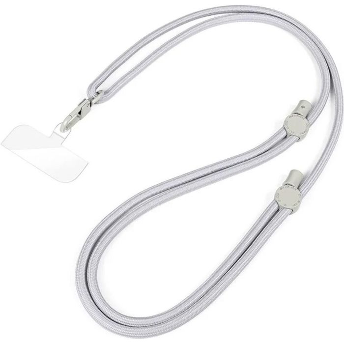 DUX DUCIS Plaz - cross-body phone strap - grey