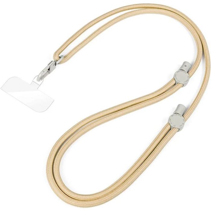 DUX DUCIS Plaz - cross-body phone strap - yellow