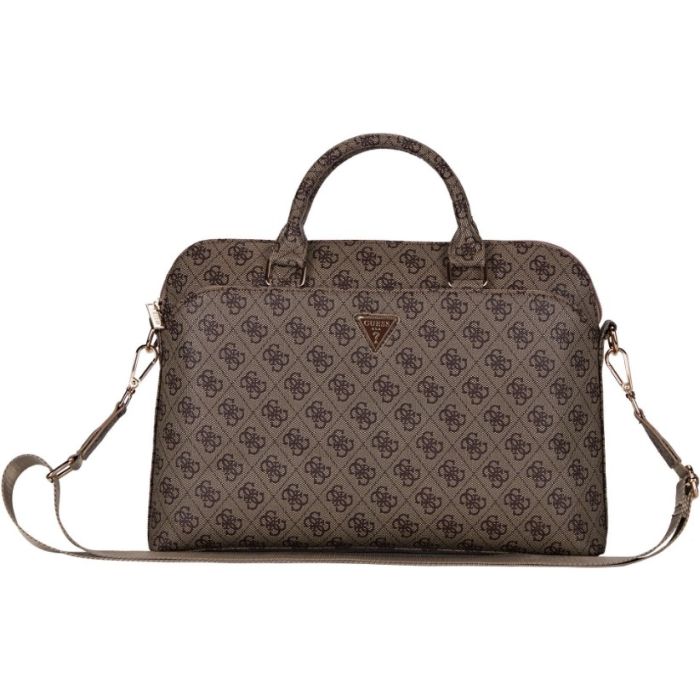 Guess PU 4G Triangle Logo Computer Bag 13/14/15" GUCB15P4DPTW Brown