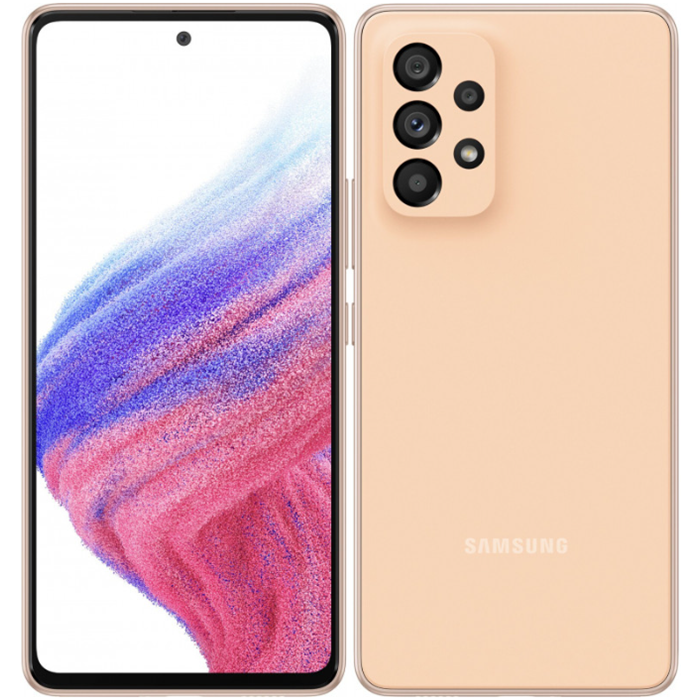 Používaný Samsung Galaxy A53 5G A536B 8GB/256GB Peach Trieda A