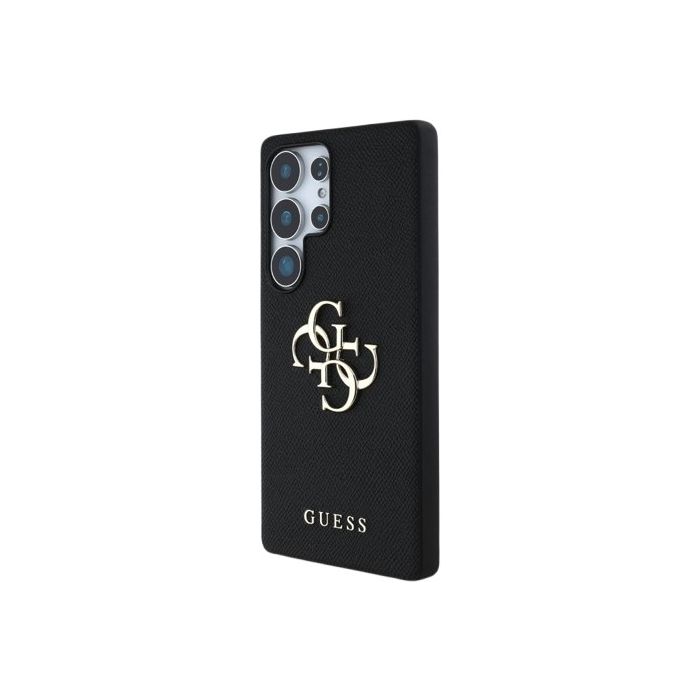 Guess PU Grained 4G Metal Logo Samsung Galaxy S25 Ultra 5G S938 GUHCS25LPGT4MBK Black