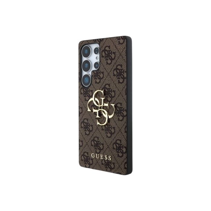 Guess PU 4G Metal Logo Samsung Galaxy S25 Ultra 5G S938 GUHCS25L4GMGBR Brown