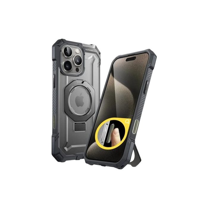 Supcase Unicorn Beetle Grip Mag MagSafe Apple iPhone 16 Pro Max Grey
