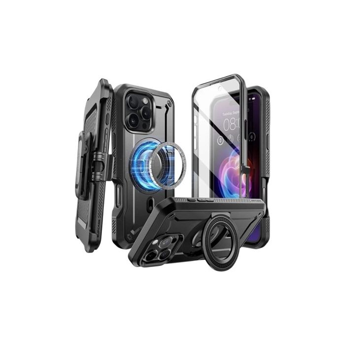Supcase Unicorn Beetle Pro Mag MagSafe Apple iPhone 16 Pro Black