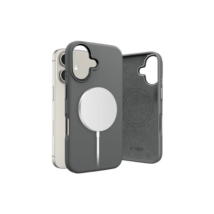 Tech-Protect Silicone Pure MagSafe Apple iPhone 16 Clay