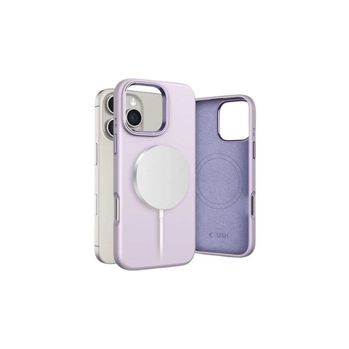 Tech-Protect Silicone Pure MagSafe Apple iPhone 16 Pro Mauve