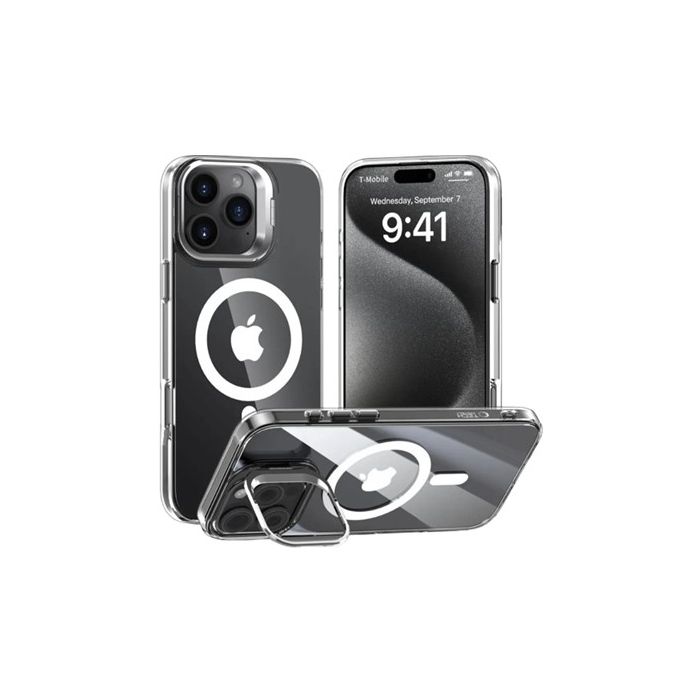 Tech-Protect Magstand MagSafe Apple iPhone 16 Pro Max Clear