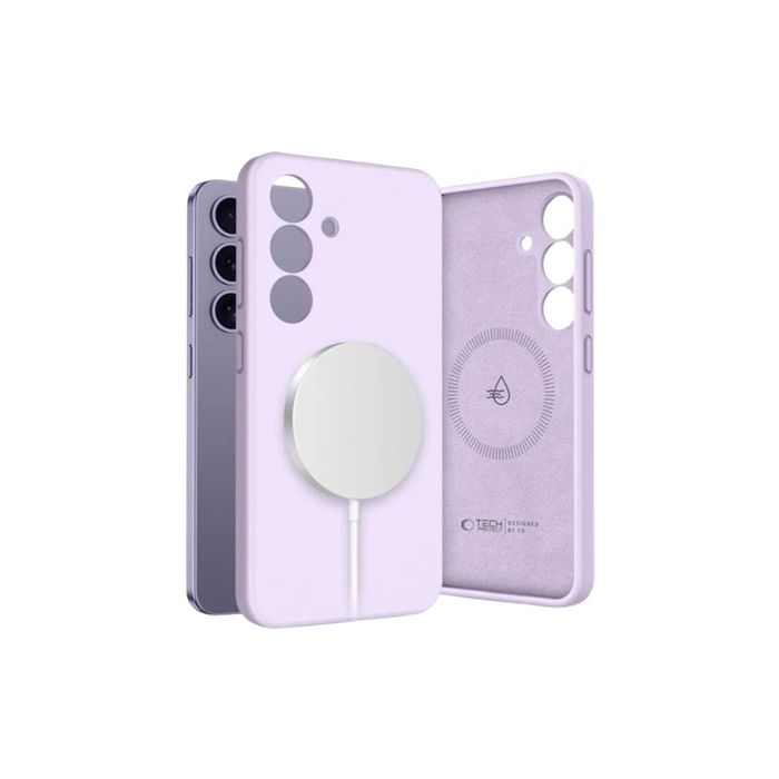 Tech-Protect Liquid Silicone MagSafe Samsung Galaxy S25+ 5G S936 Mauve