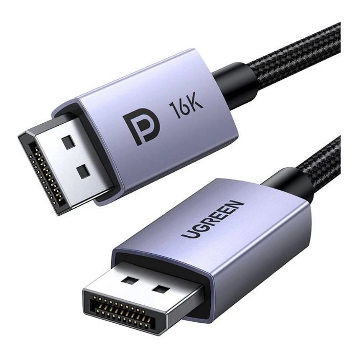 UGREEN DP118 Display Port 2.1 16K 80Gbps 1m black
