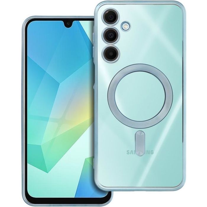 ELECTRO MAG COVER case MagSafe Samsung Galaxy S24 FE 5G S721 blue
