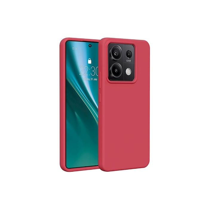 Etteri Silicone case Xiaomi Redmi Note 13 Pro 5G/Poco X6 5G raspberry