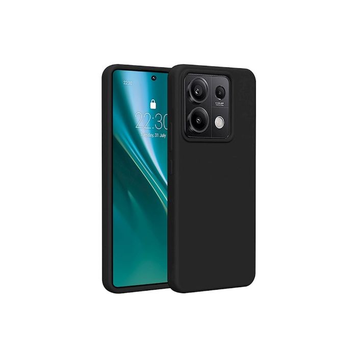 Etteri Silicone case Xiaomi Redmi Note 13 5G black