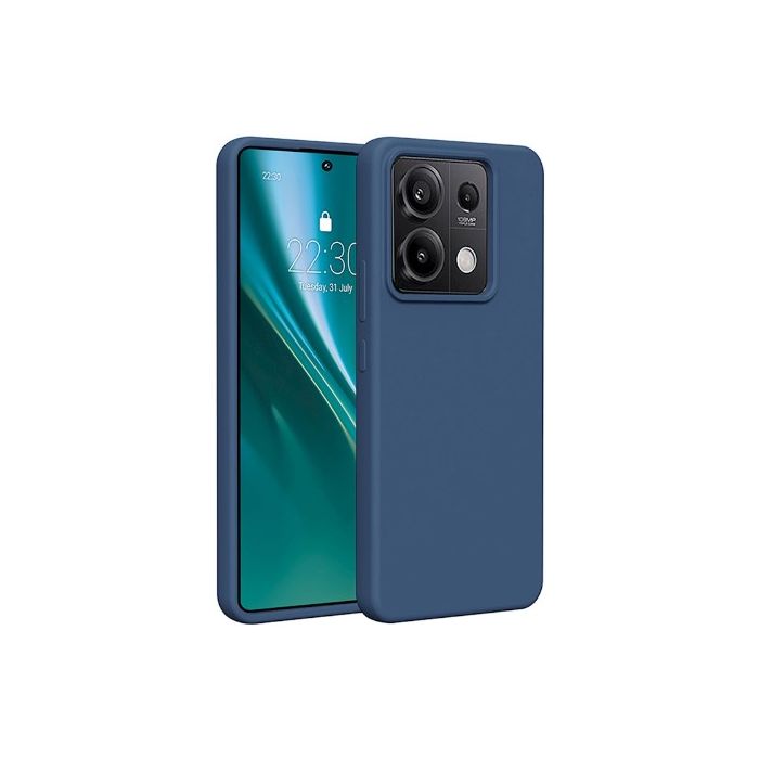 Etteri Silicone case Xiaomi Redmi Note 13 Pro 5G/Poco X6 5G dark blue