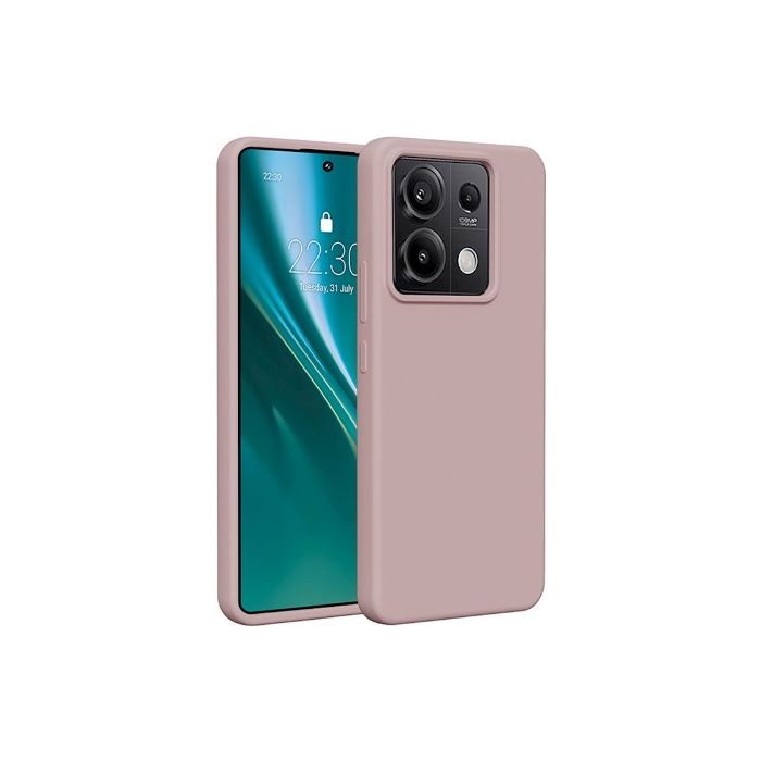 Etteri Silicone case Xiaomi Redmi Note 13 Pro 5G/Poco X6 5G light pink