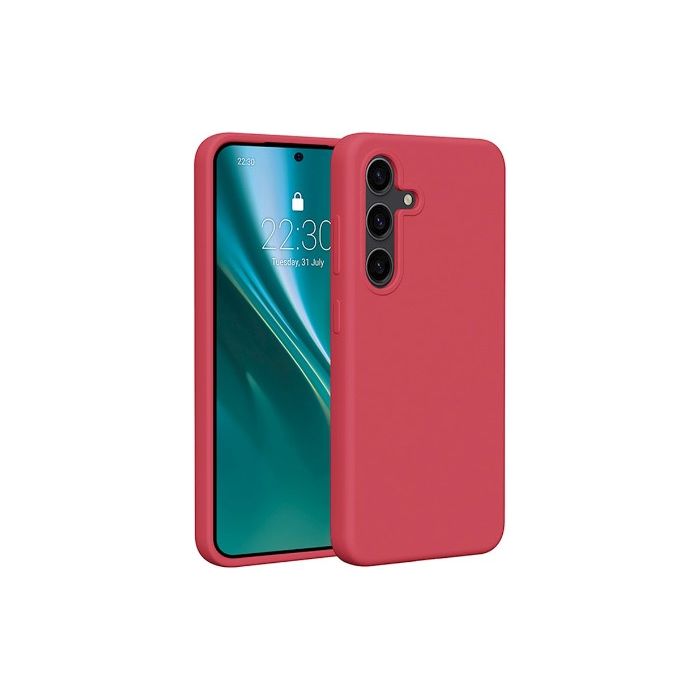 Etteri Silicone case Samsung Galaxy S22 5G S901 raspberry