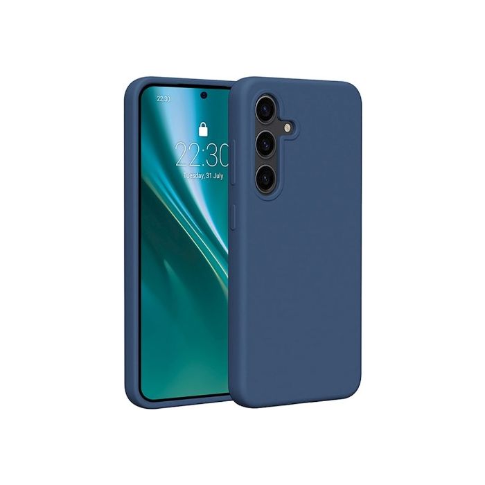 Etteri Silicone case Samsung Galaxy S24 Ultra 5G S928 dark blue
