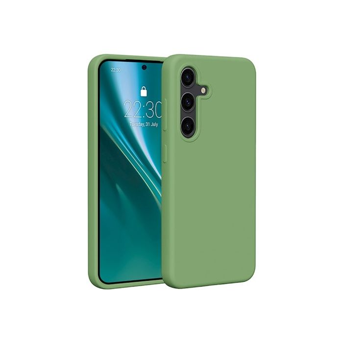 Etteri Silicone case Samsung Galaxy A15 4G A155/A15 5G A156 light green