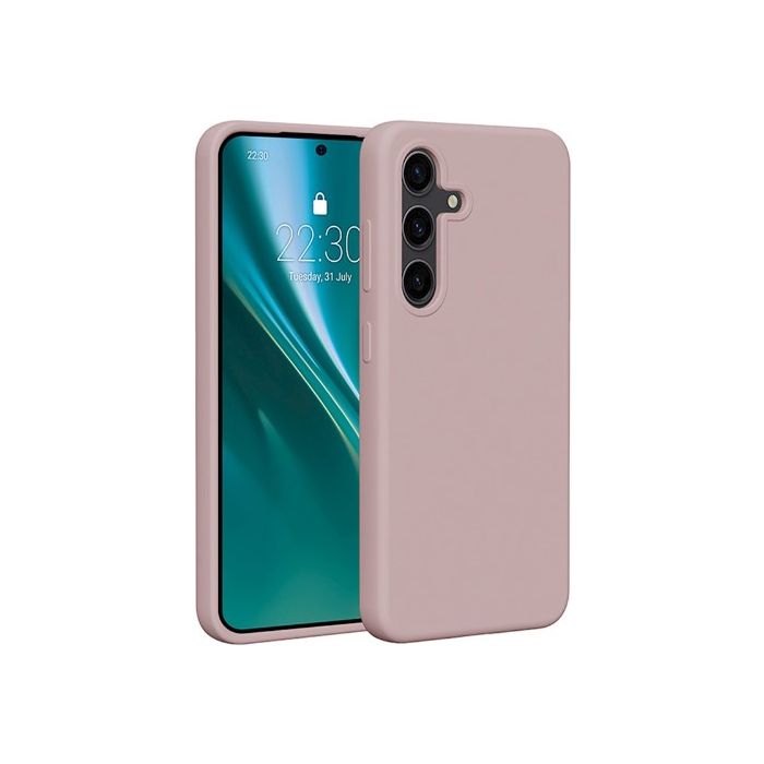 Etteri Silicone case Samsung Galaxy S23 FE 5G S711 light pink