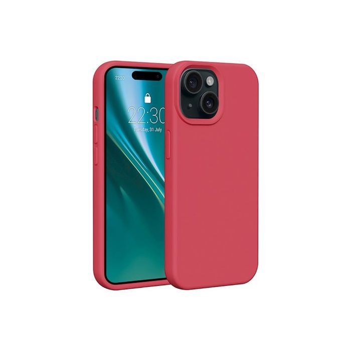 Etteri Silicone case Apple iPhone 15 Pro raspberry