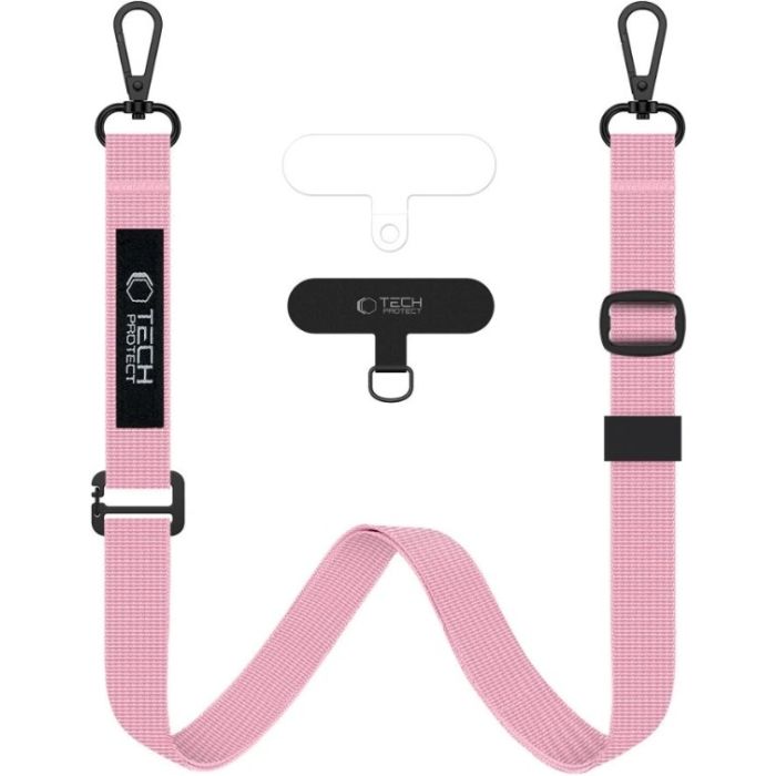 Tech-Protect C6S Rope Crossbody Baby Pink