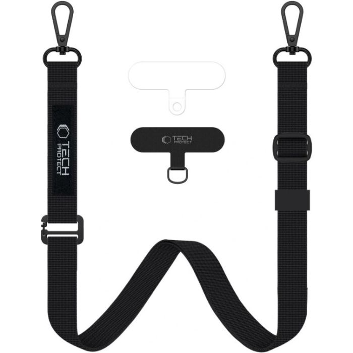 Tech-Protect C6S Rope Crossbody Black