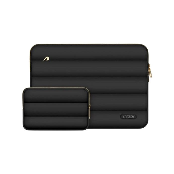 Tech-Protect Puffy Laptop 13-14" case + accessory bag Black