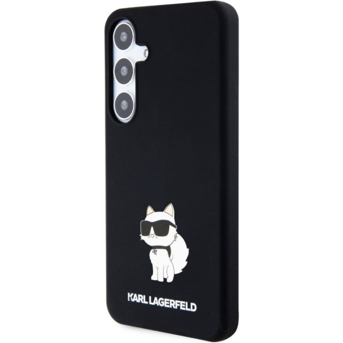 Karl Lagerfeld Liquid Silicone Choupette NFT Samsung Galaxy S24+ 5G S926 KLHCS24MSNCHBCK Black