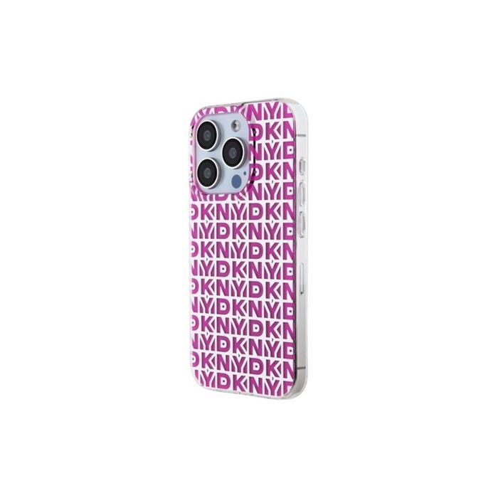 DKNY PC/TPU Repeat Pattern Apple iPhone 15 Pro Max DKHCP15XHOPECP Pink