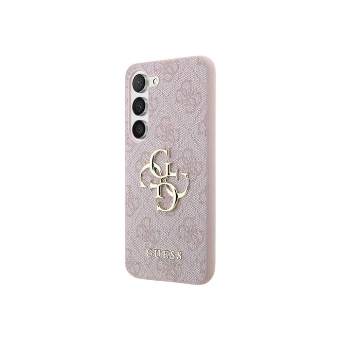 Guess PU 4G Metal Logo Samsung Galaxy A35 5G A356 GUHCSA354GMGPI Pink