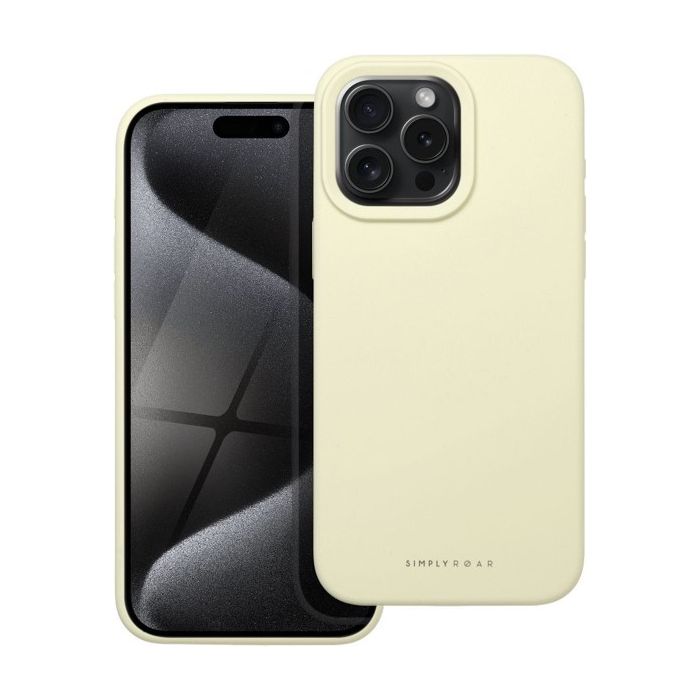 Roar Cloud-Skin Case Xiaomi Redmi 14C/POCO C75 Light Yellow