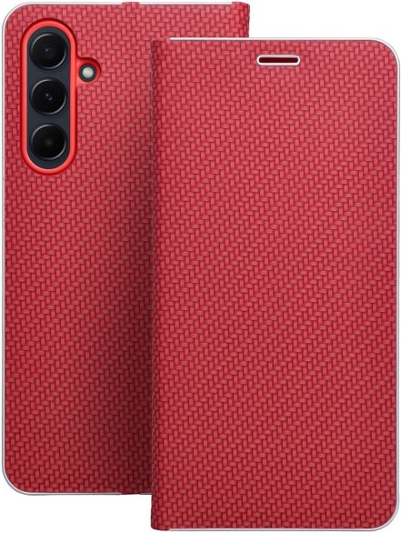 LUNA Book Carbon Apple iPhone 16 Pro red