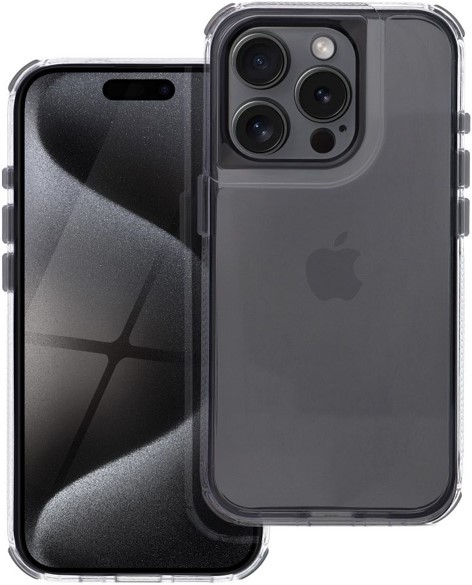MATRIX CLEAR Case Apple iPhone 16 Pro black