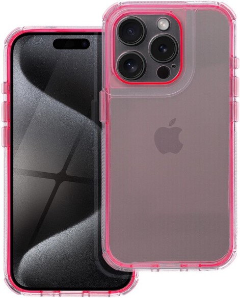 MATRIX CLEAR Case Apple iPhone 16 Plus powder pink