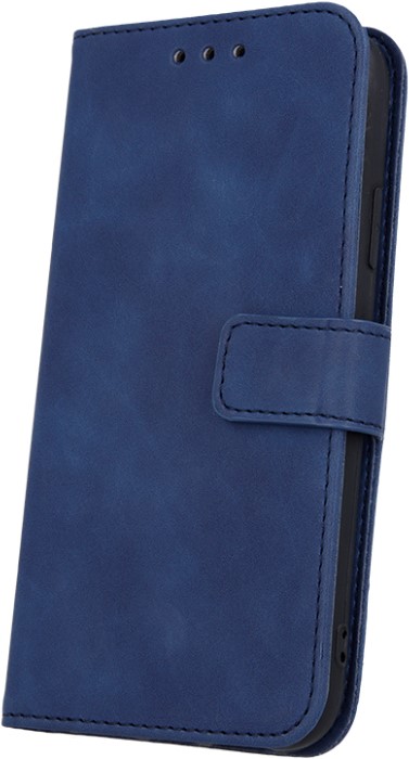 Smart Velvet case Apple iPhone 16 navy blue